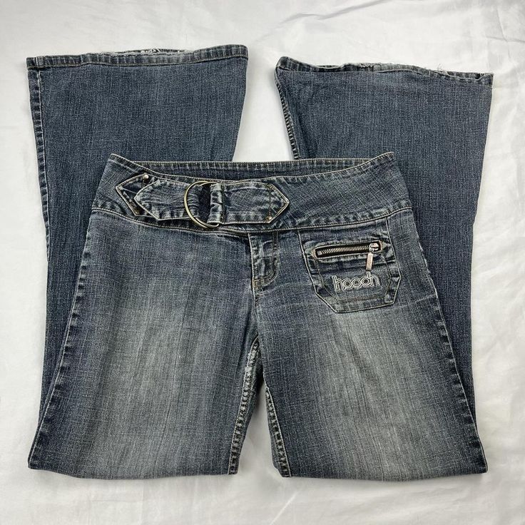 Y2K Low Rise Boot Cut Jeans